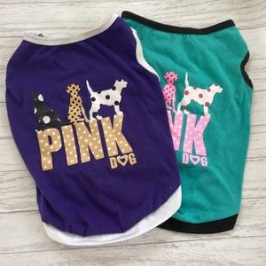 PINK" Dog Outfits, Size Large